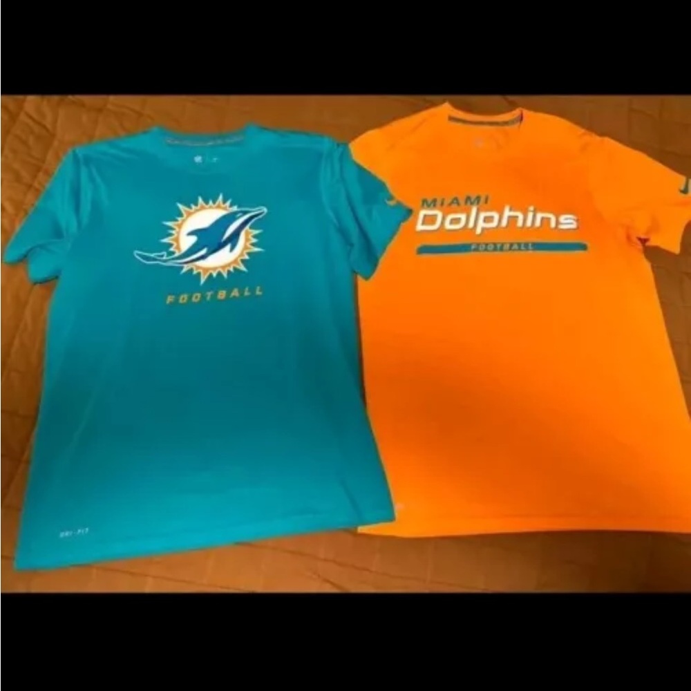 Nike Miami Dolphins T-Shirt Set - Teal and Orange